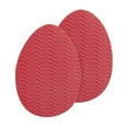 thumbnail image 1 of lionlar Autocollants de Semelle Antidérapants Protège-Semelles pour Semelle de Chaussure Bout Rond Rond Rouge, 1 of 9