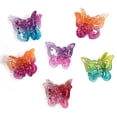 thumbnail image 2 of 6PCS Butterfly Hair Clips,Medium Large Gradient Colorful Butterfly Hair Accessories for Women Hair Claw Clips Jaw Clips Claw Clips for Thick/Thin Hair, 2 of 4
