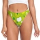 thumbnail image 1 of Fotbe Green Apple Tanga Sin Costuras para Mujer con Estampado – Panties Invisibles, Transpirables y Cómodos para Uso Diario-XX-Large, 1 of 6