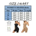thumbnail image 2 of Tummy Control Shapewear for Women Seamless Bodysuit Overbust Corset Top Mid Thigh Body Shaper Shorts, 2 of 8