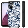 thumbnail image 1 of Compatible with OnePlus Nord N20 5G Hybrid Fusion Guard Phone Case Cover (Skull Flower), 1 of 1