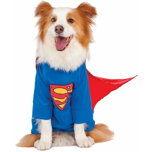DC Comics Superman Pet Costume for Big Dogs by Rubies