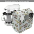 thumbnail image 2 of Floral Stand Mixer Cover, Birds and Flowers on a Pale Blue Background, Kitchen Appliance Organizer Bag Cover with Pockets, 5 Quarts, Multicolor, by Ambesonne, 2 of 4