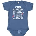 thumbnail image 3 of Inktastic CHD Awareness Month Boys or Girls Baby Bodysuit, 3 of 5
