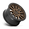 thumbnail image 2 of Fuel D681 Rebel 16X8 6X139.7 1Et 67.06Cb Matte Bronze Black Bead Ring Wheel, 2 of 3