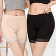 thumbnail image 3 of Leggings de encaje para mujer, pantalones de seguridad anti-luz, pantalones cortos de talla grande, pantalones de seguro, 3 of 6