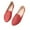 Red, variant on Womens Comfortable Ballet Flats, Business Office Dress Shoes, Dressy Round Toe Slip On Work Flats Beige 6.5