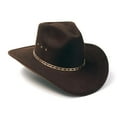 thumbnail image 4 of Chapeau de Cowboy Marron, 4 of 4