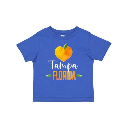 

Inktastic Tampa Florida Orange in Heart Gift Baby Boy or Baby Girl T-Shirt