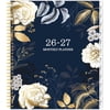 2026-2027 Monthly Planner, 2 Year Calendar Planner, Jan 2026 - Dec 2027, 8.5’’ x 11’’, Large Spiral Agenda, 24 Months, with Tabs ＆Pocket, Flexible Cover, Organizer for Office Home School, Gold