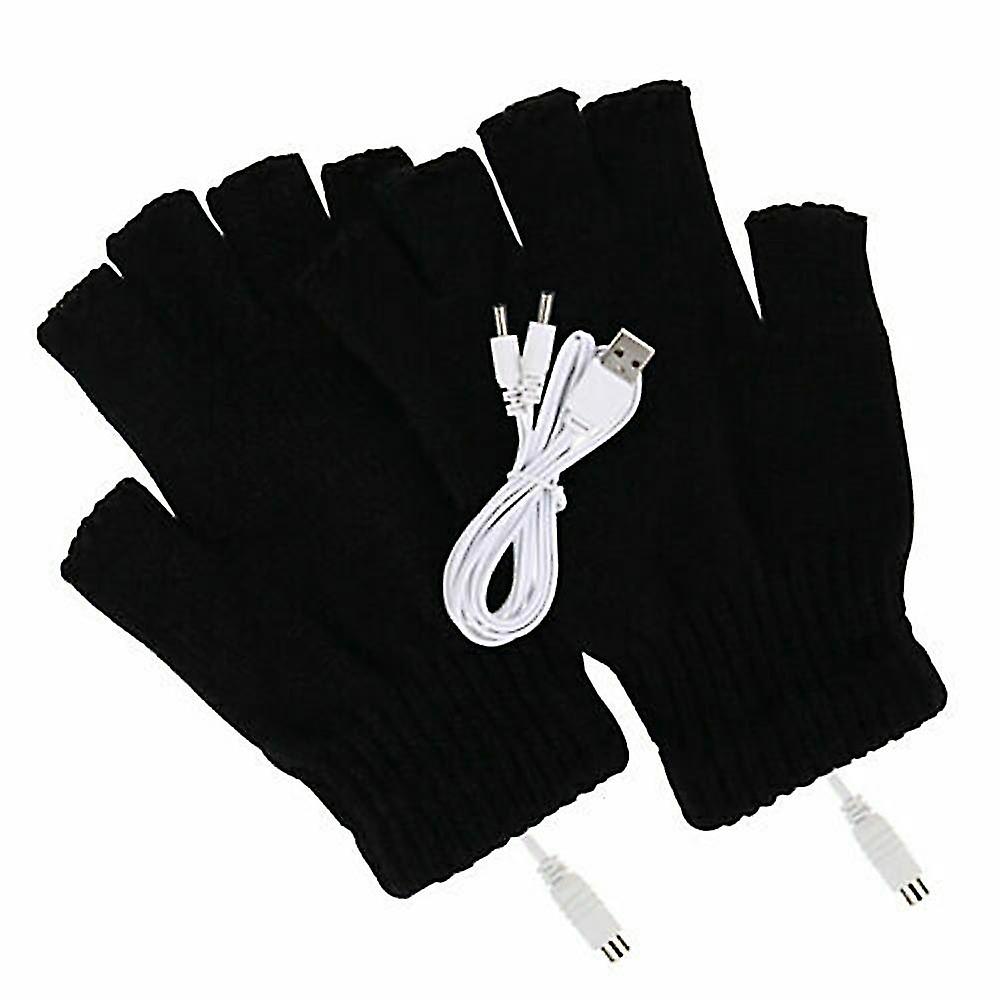 Winter Electric Rechargeable Mitten Heated Gloves Full & Half Finger Warmer USB HSU | Shopee Winter Electric Rechargeable Mitten Heated Gloves Full & Half Finger Warmer USB HSU | Shopee