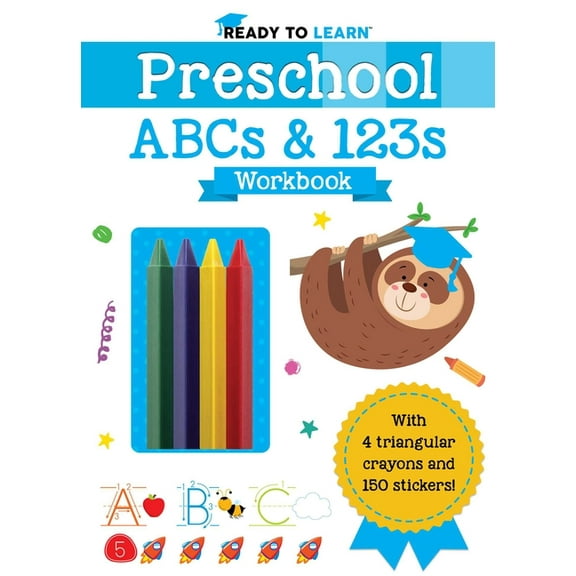 Ready to Learn Ready to Learn: Preschool ABCs & 123s Workbook (Paperback)