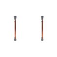 thumbnail image 4 of Youkk Réglable Moteur Moteur Capot Ascenseur Support Réparation Porte Prop Tige Entretoise Brun 2Set, 4 of 6