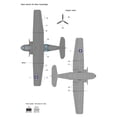 thumbnail image 5 of Wolfpack 1:48 PBY Catalina Part.2 - Black Cat Squadron PBY-5A Decal #WD48011, 5 of 5