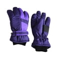 thumbnail image 1 of Minnieouse Guantes de esquí para adultos, manopla de invierno, accesorios para manos impermeables y acogedores, mitones para montar al aire libre, guantes y mitones Violeta Minnieouse AP011078-04B, 1 of 6