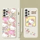 thumbnail image 2 of Hello Kitty Pink Love Holding Bear For Samsung Galaxy A73 A71 A72 A12 A21s A22 A23 A31 A32 A51 A52 A52s A53 A02s Liquid Case, 2 of 5