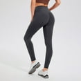 thumbnail image 4 of Women Sports Pants Nylon Spandex High Waist Yoga Workout Casual Pants, 4 of 5