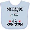 thumbnail image 3 of Inktastic Surgeon Daddy Doctor Baby Clothes Boys or Girls Baby Bib, 3 of 4