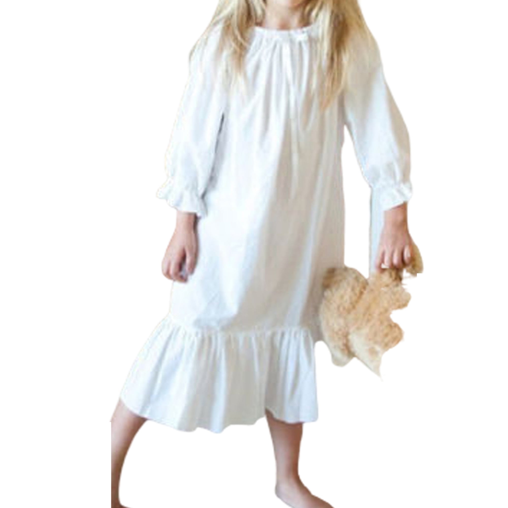 kids cotton gown