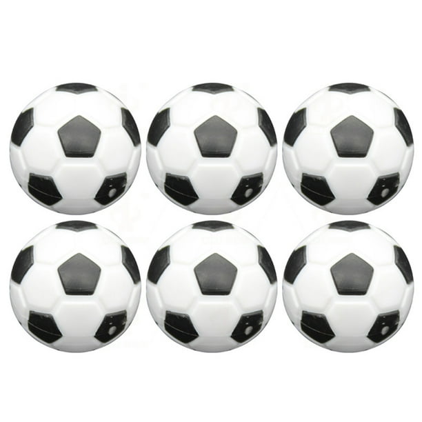 Bolas Mesa Futbolín Juego 6 Piezas para Salas Recreación en El (23 Mm)