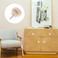 thumbnail image 3 of Hemoton 8 Pcs Round Vanity Tray Wooden Handle European Style Drawer Handles 3.9X3.9CM, 3 of 8