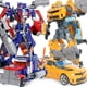 thumbnail image 3 of Juguetes de transFormación de 20cm para niño, Robot, coche, Figura de acción de Anime, tanque, avión, modelo de dinosaurio, plástico ABS, regalo para niños, nuevo, 6699, 3 of 4