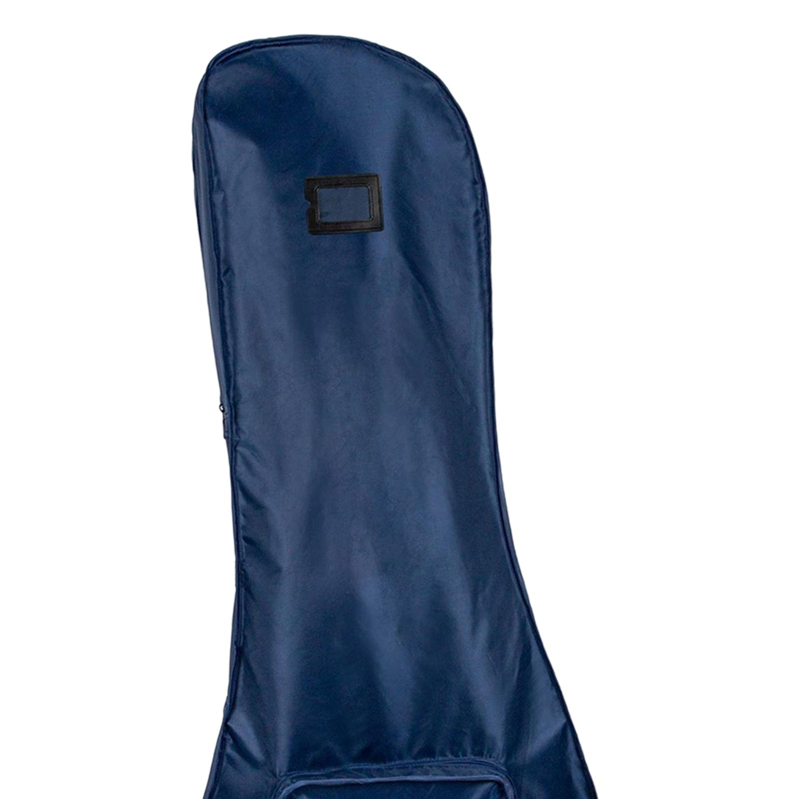 Rain Protection Cover Pouch Women Men Golfer with Handle Golf Bag Rain Cover Blue