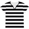 thumbnail image 4 of KyCheLot Womens Print Short Sleeve Tops Casual V Neck Stretchy Pullover Lightweight Daily Tshirts Work, 4 of 6