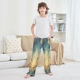 thumbnail image 6 of Boy's Pajama Pants Boys' Long Sleep Pants Children's Pajama Pants Loose Fitting Pajama Pants are Convenient to Put on and Take off S Super Beautiful Cloud, 6 of 9