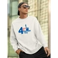 thumbnail image 2 of 4th Of July Independence Day. Sweatshirt Men -Image by Shutterstock, Male Medium, 2 of 4