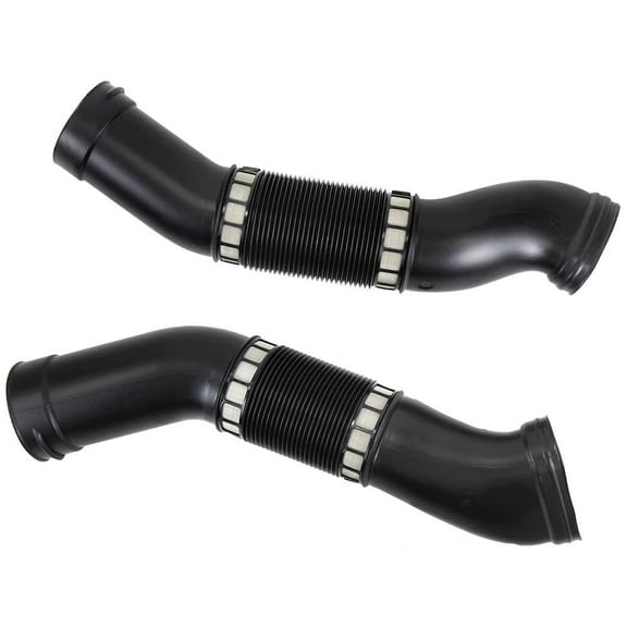 2Pcs Air Intake Pipe For Mercedes Benz S55 AMG S430 S500 CL500 2000-2006 Driver & Passenger Side 1130942682 1130942782 Air Intake Hose