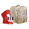 thumbnail image 6 of TSOVTHRID Butterfly Daisy Lavender Print Stand Mixer Cover Dust Cover Waterproof Reusable Small Appliance Covers with Top Handle Washable Accessories Decor for Kitchen Aid Mixer Cover,S, 6 of 7
