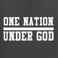 thumbnail image 5 of Wild Bobby One Nation Under God Inspirational/Christian Men Long Sleeve Shirt, Charcoal, Small, 5 of 5