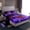 Purple Black, variant on Homewish Cartoon Mermaid Princess Twin Sheet Sets,Ocean Animal Twin Fitted Sheet,Blue Pink Flat Sheet For Girls Kids,Breathable Home Decor,3-Piece