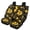 Honeycomb Bee Print, variant on Uourmeti Funny Cat Driving Car Print Car Seat Covers 3 PCS Car Seat Covers Set Easy to Install Non-Slip Suitable for Cars Trucks