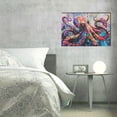 thumbnail image 6 of 16x24 inch Frameless Canvas Painting Squid Graffiti,Family Bathroom,Man Cave,Study,Lounge Door Wall Art Decor Posters & Prints,Exquisite Squid Decoration Paintings,For Squid Enthusiast Gifts, 6 of 6