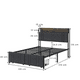 thumbnail image 3 of Cama matrimonial FABATO 2 cajones, 3 of 5