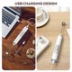 thumbnail image 3 of Electric Milk Frother Handheld Whisk Rechargeable Foam Maker 3-Speed Automatic Egg Beater Coffee Matcha Mixer, 3 of 4
