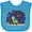 Turquoise, variant on Inktastic I Love Space Cute Dinos and Planets Boys or Girls Baby Bib
