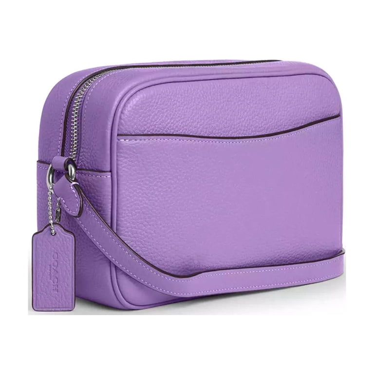 Coach CR110-SVII Women's Jamie Iris Pebble Leather Camera Bag
