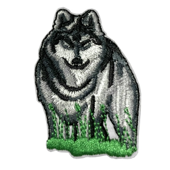 WOLF PATCH LONE WOLF PATCH HOWLING WOLF WILD ANIMALS WOLF PACK MOON BIKER DIY