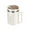 A#2, variant on 304 Stainless Steel Double Wall Insulated Mug 400ml with Handle and Lid Home Office Water Cup for Coffee Tea Milk Reusable Travel Tumbler with Straw Leak Proof Drinking Cup for Hot Cold Beverages