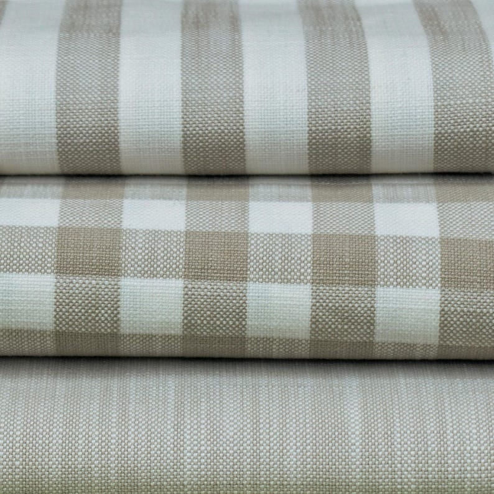 Fabric Mart Direct Beige Solid Cotton Fabric By The Yard, 55 inch or 140 cm Width, Upholstery Fabric, Drapery, Shower Curtain Fabric, Wholesale Fabric, Pure Woven Cotton Fabric
