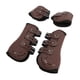 thumbnail image 2 of Protector de pata de caballo, protección contra absorción de golpes, botas ligeras y ajustables para patas traseras y delanteras de caballo para saltos y equitación M, 2 of 12