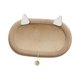 thumbnail image 1 of Cama rascador de sisal para gatos, resistente, para que los gatitos afilen sus garras, resistente al desgaste, ovalada 2 en 1. Con orejas, 1 of 8