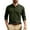 Army Green, variant on SRZYMJ Men's Long Sleeve Striped Business Casual Shirt with Geometric Jacquard Woven Texture and Elegant Turn Down Collar for All Season Versatile Wear