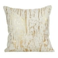thumbnail image 4 of Saro Lifestyle Distressed Metallic Foil Design Cotton Down Filled Throw Pillow, 4 of 5