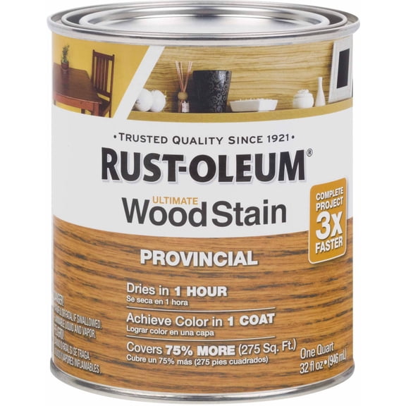 Rust-Oleum Ultimate Wood Stain Quart, Provincial