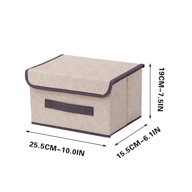Birdeem Nonwoven Folding Organizer Storage Box Dormitory Clothes Clutter Storage