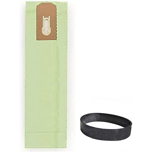 Replacement Part For Oreck Models XL988, XL9800, XL9400, XL9300G, XL9300C, XL9200 Upright Hypo-Allergenic Filter Bags 9PK With 2pk Flat Belts